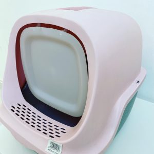 pink litter box